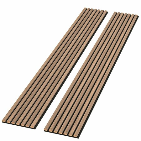 EJOY Acoustic Vinyl Wall Cladding Siding Board, 12.6 x 106 x 0.8, 2PK LACP_013